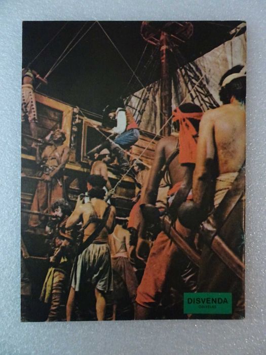 Caderneta de cromos vazia O Corsário Negro