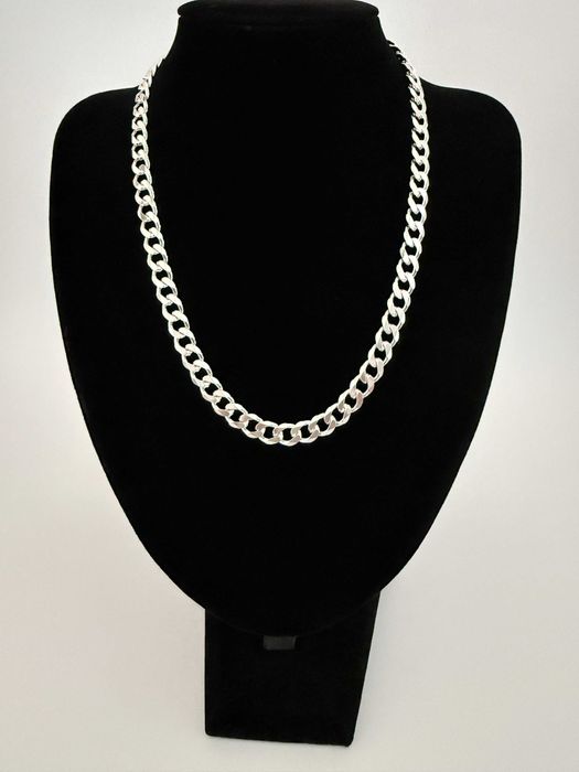 Srebrny Łańcuszek splot Pancerka 50,5 CM 56 GRAM ! PR. 925 Okazja !