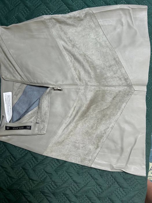 Юбка коженная,Zara