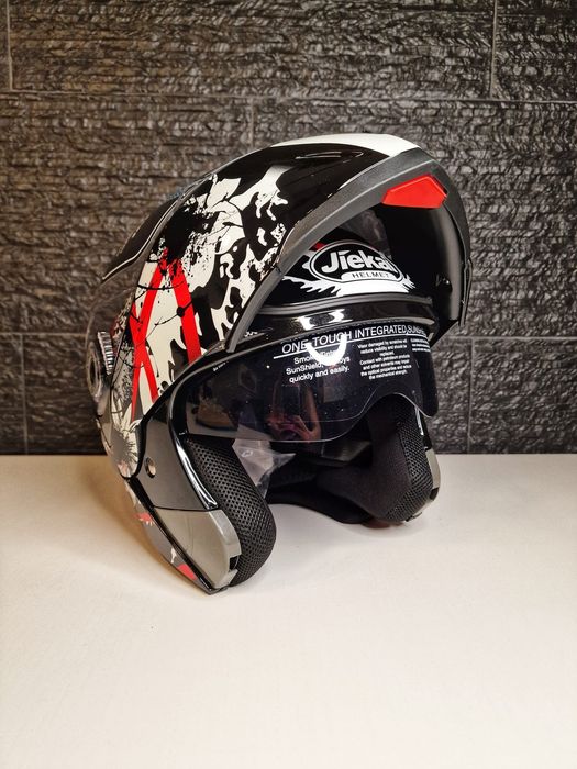 [NOVO] CAPACETE Modular Viseira Dupla