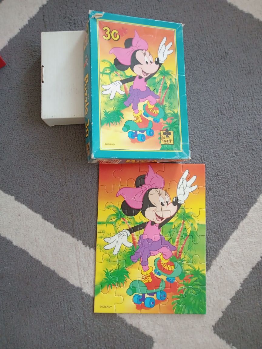 Puzzle Trefl 30 elementów Disney lata 90