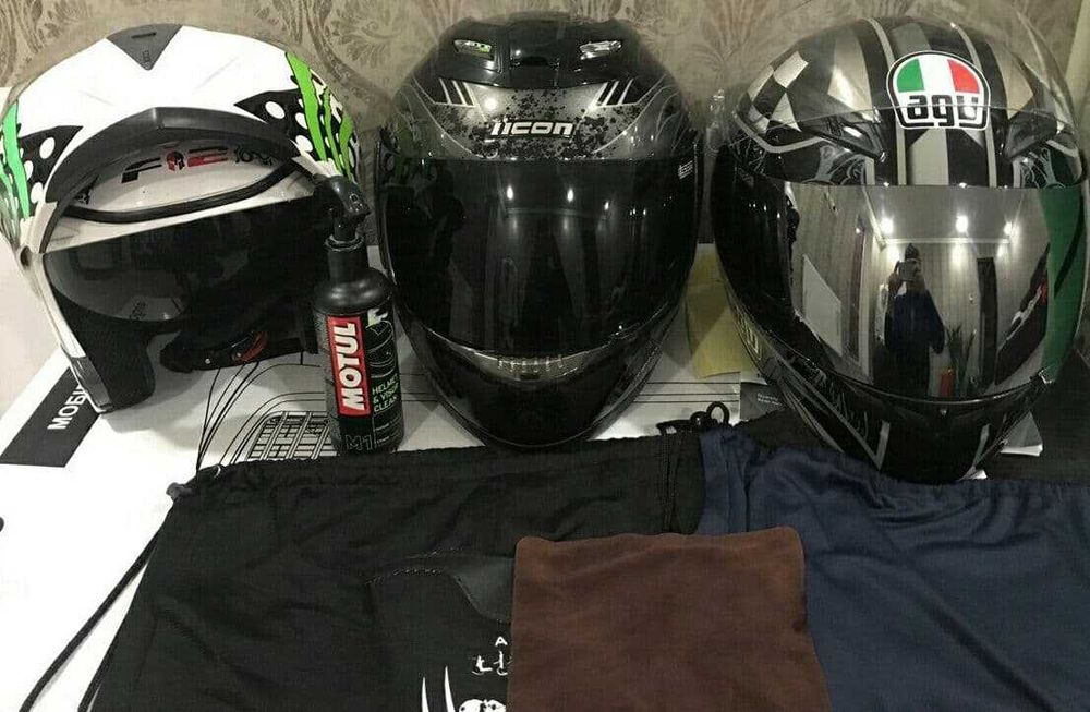 Шлем ICON AIRFRAME + 2 визора, отличное состояние, размер м