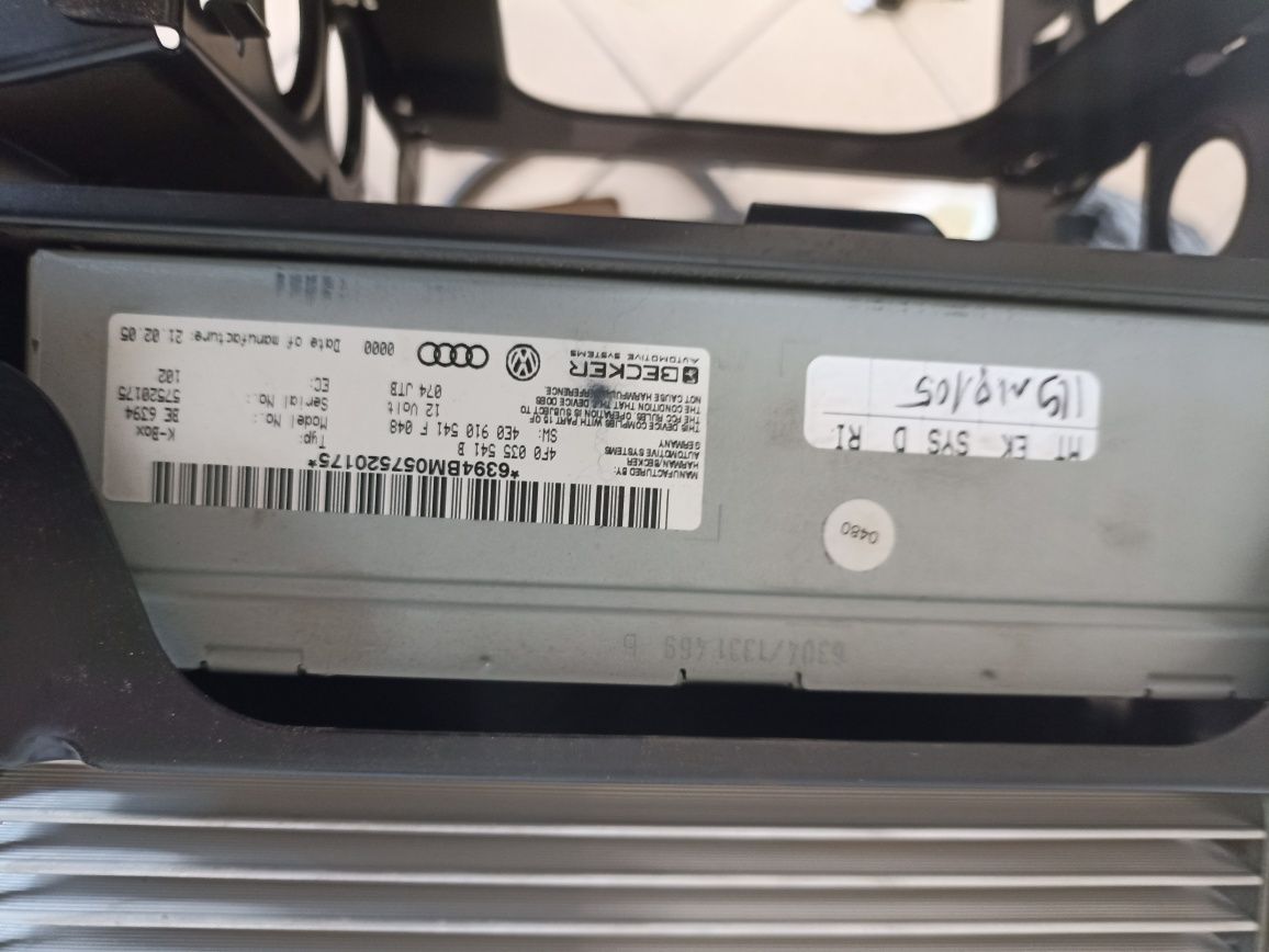 Sterownik moduł komfortu Bluetooth świateł Audi a6c6 A6 C6 akumulatora