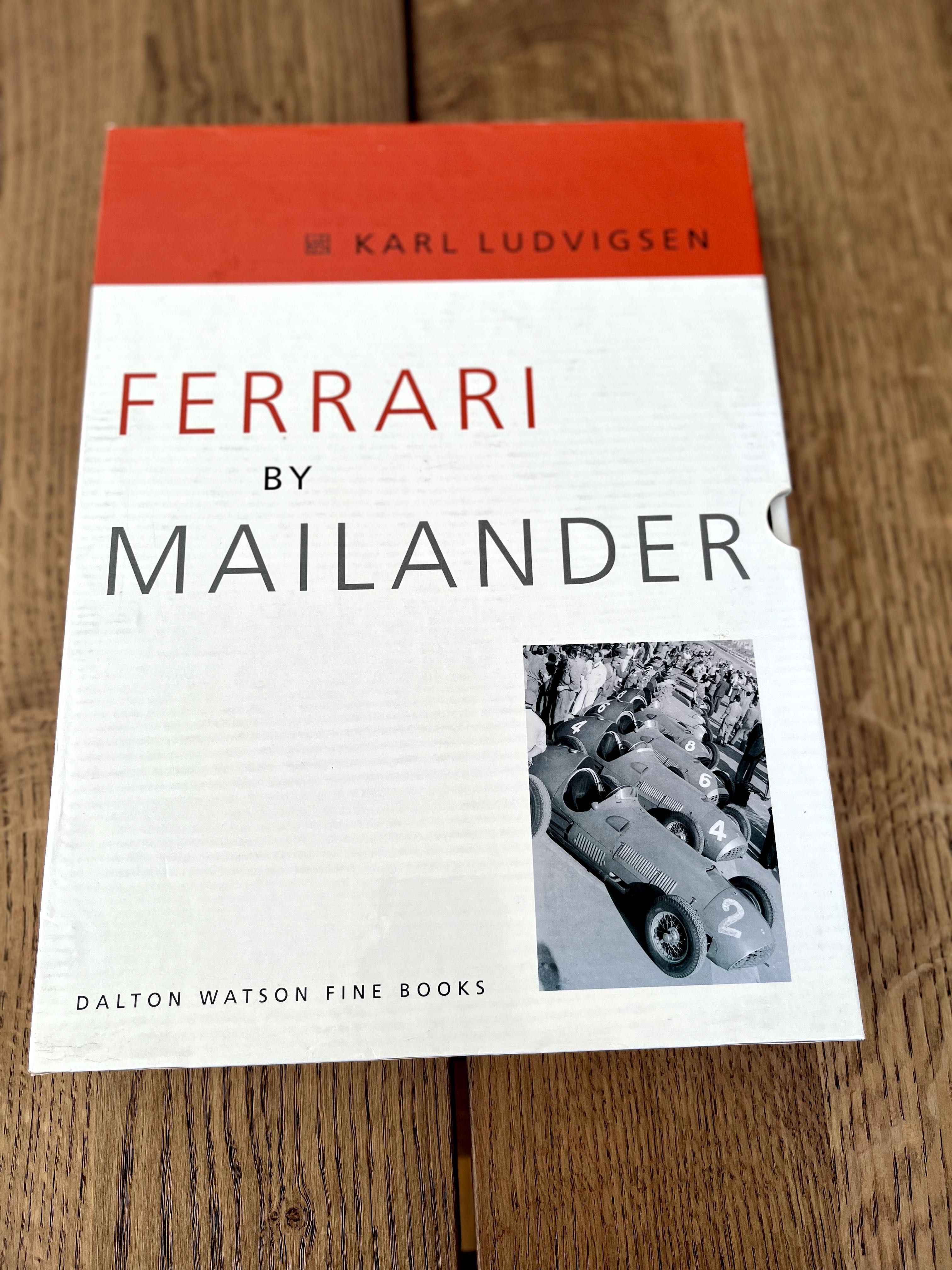 Livro "Ferrari by Mailander"