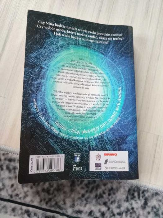 książka Tatuaż z lilią, Ewa Seno