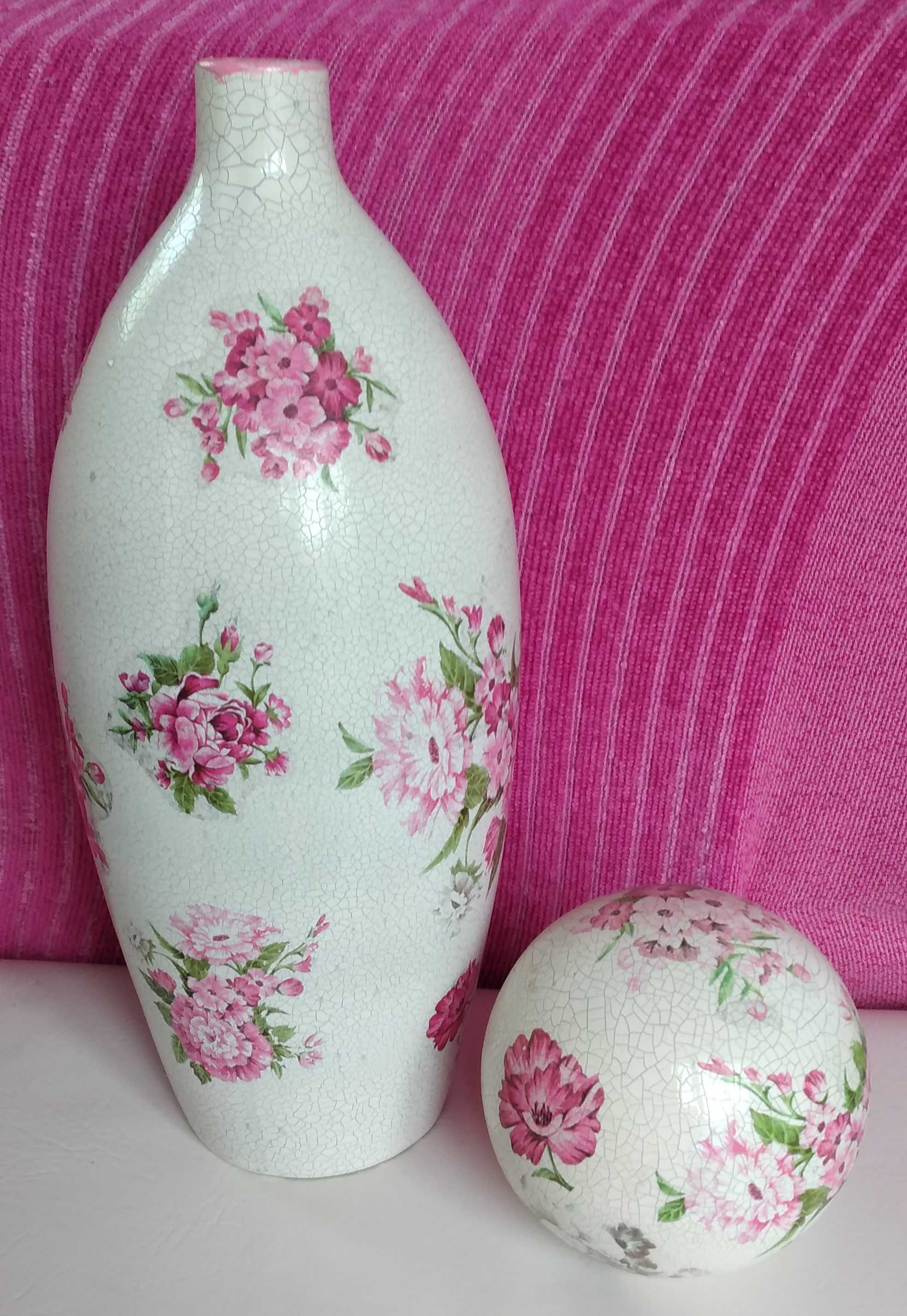 Pote e bola craquelê