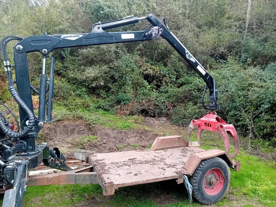 Grua e Reboque agricola sem báscula