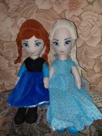 Мягкие куклы Анна и Эльза Frozen, Холодное сердце