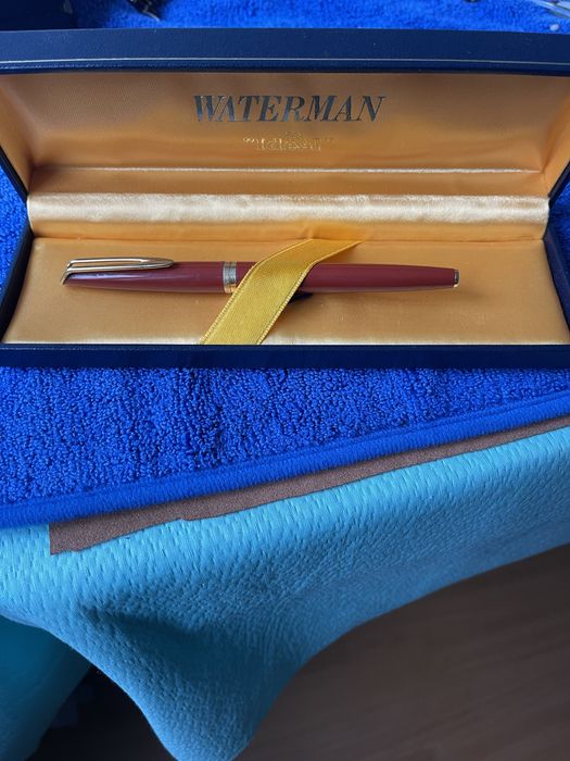Caneta Waterman 18 k.