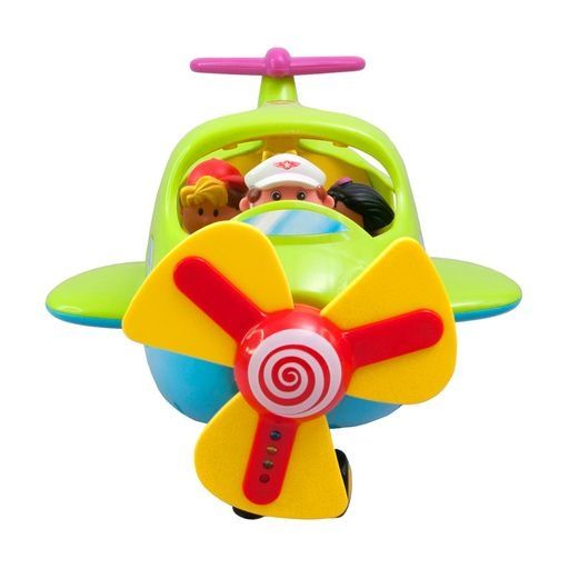 Дитяча музична іграшка літак-мандрівник