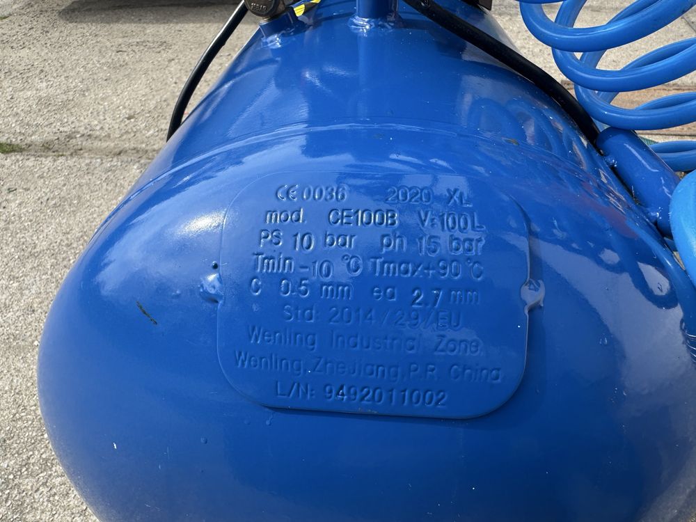 Sprezarka 120L stan bardzo dobry