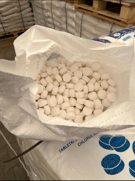 Tabletki solne- do stacji uzdatniania wody