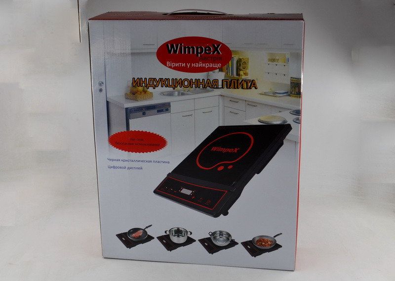 Новая индукционная плита Wimpex 1323 / 2000Вт плитка электроплита печь