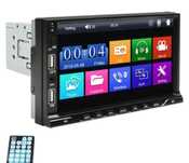 Radio 1 DIN 7- calowy dotykowy wyświetlacz  Bluetooth pilot Nowe