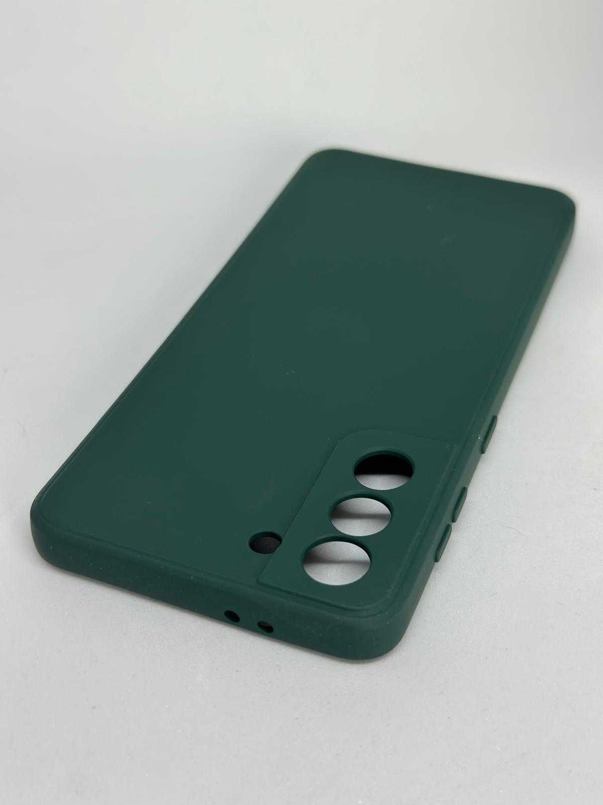 Samsung S21 Obudowa Etui Case Silikonowy Zielony kod 860