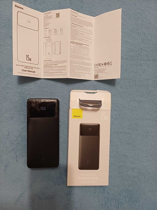 Повербанк Baseus Bipow Digital Display 20000mAh
