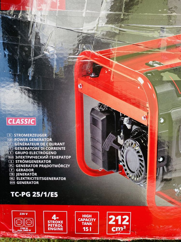 Генератор бензиновий Einhell TC-PG 25/1/E5 з Німеччини