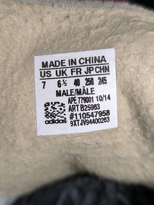 Oryginalne Białe adidasy ADIDAS SUPERSTAR skóra naturalna 39/40/25,5cm