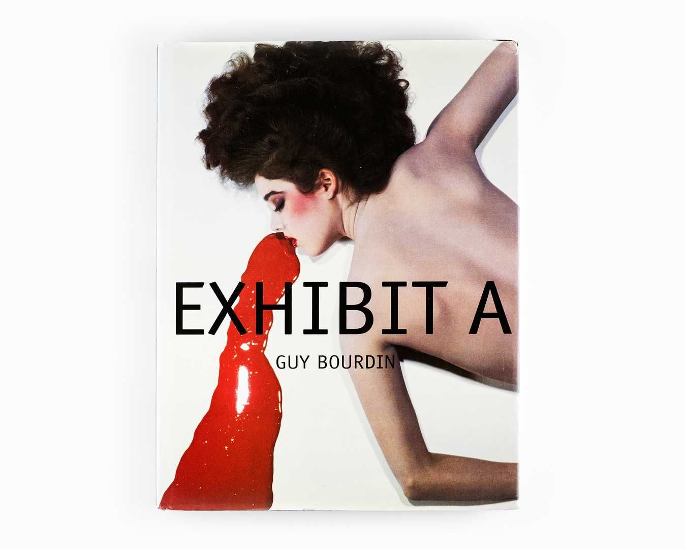 Книга - фотоальбом "Exhibit A" Guy Bourdin.