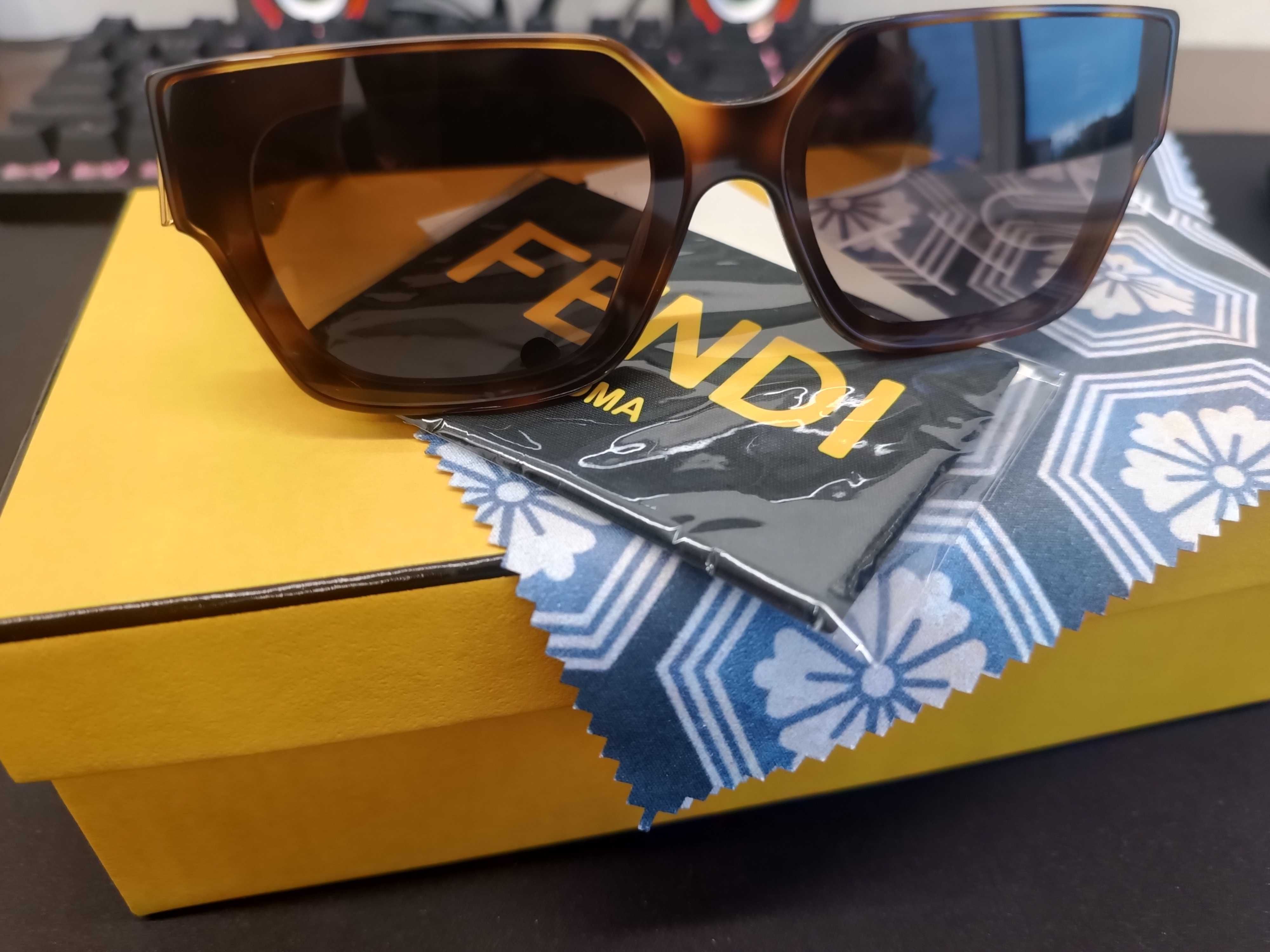 Женские солнцезащитные очки FENDI First FOL054V1PF0YVR  оригинал!!!