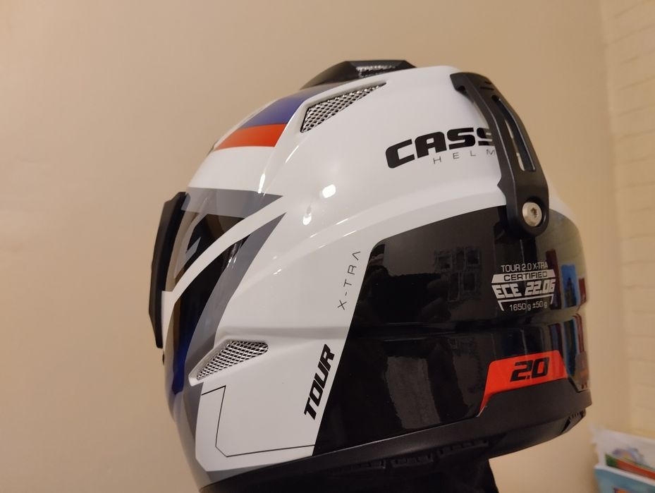 Шлем эндуро ADV Cassida Tour 2.0 X-tra (Новий Чехія)