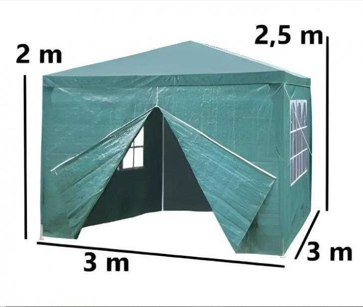 ЛУЧШАЯ цена-прочный 3x3м раскладной 2.5м павильон тент палатка пикник