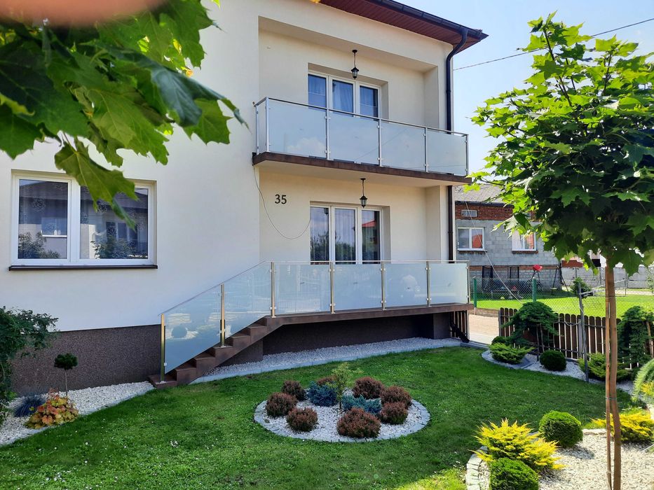 Balustrady ze stali nierdzewnej, schody, balkony, tarasy, zadaszenia