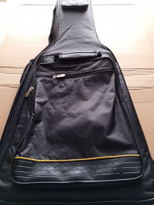 Gigbag mochila de guitarra Rockbag impermeável para Les Paul/SG