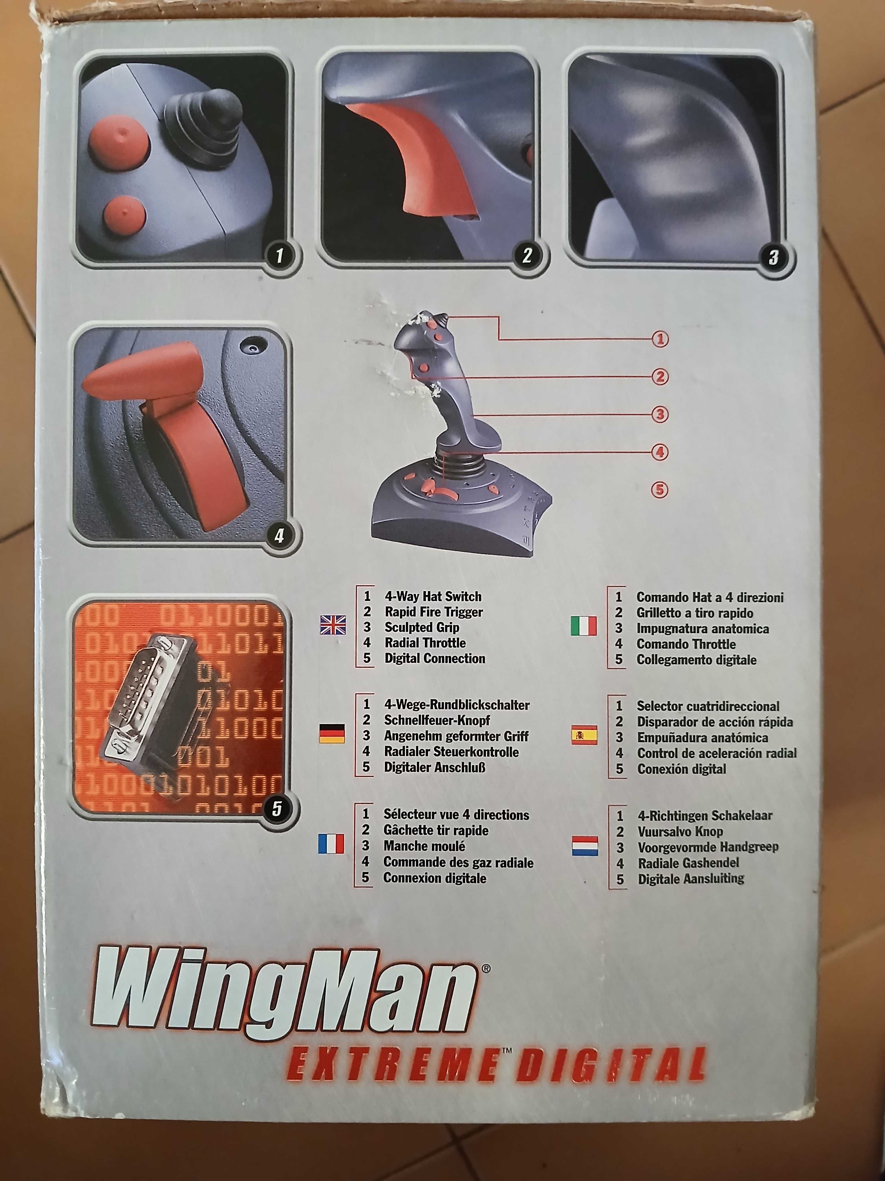 Joystick Logitech WingMan Extreme Digital Precision (com caixa)