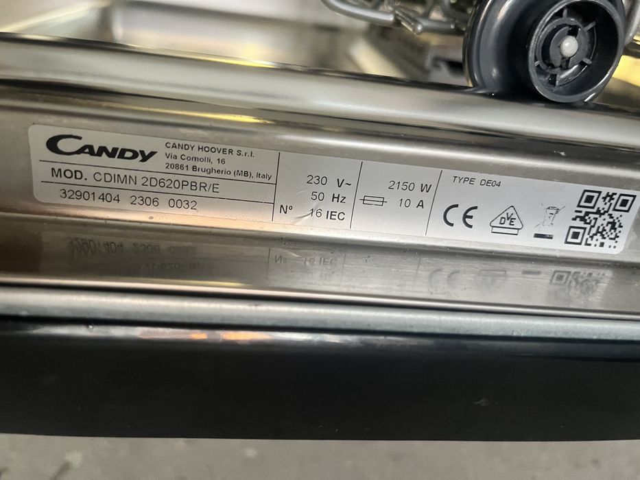 Zmywarka do zabudowy 60 cm Candy