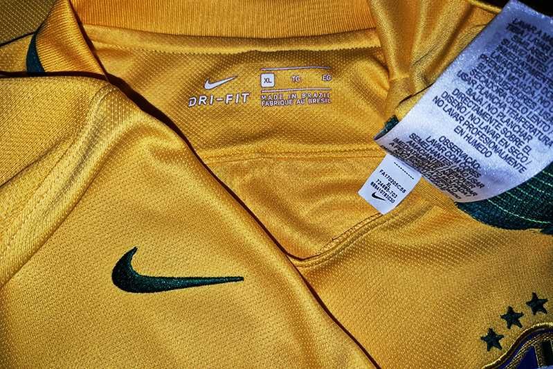 Brazylia C.B.F. Nike DriFit 2015-17 home size: XL-junior