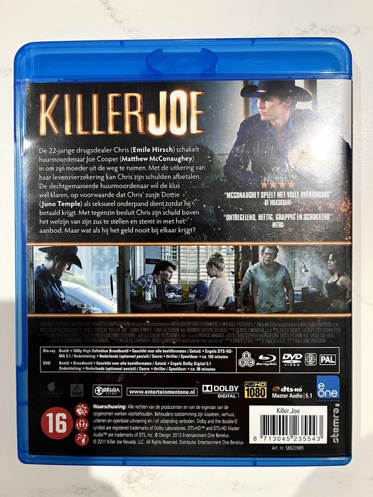 Zabójczy Joe (Killer Joe) Blu-ray + DVD PL. Nowe!