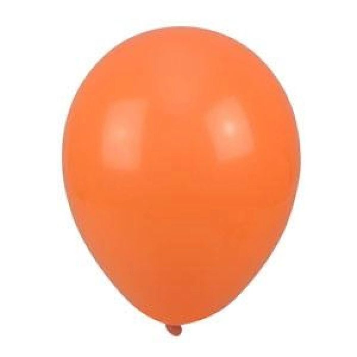 Balony pastelowe pomarańczowe 30cm 100szt Arpex oprawa: blister