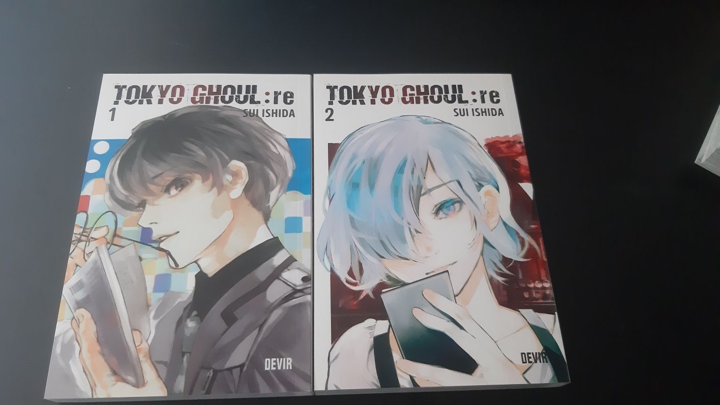 Manga Tokyo ghoul:re vol 1 e 2