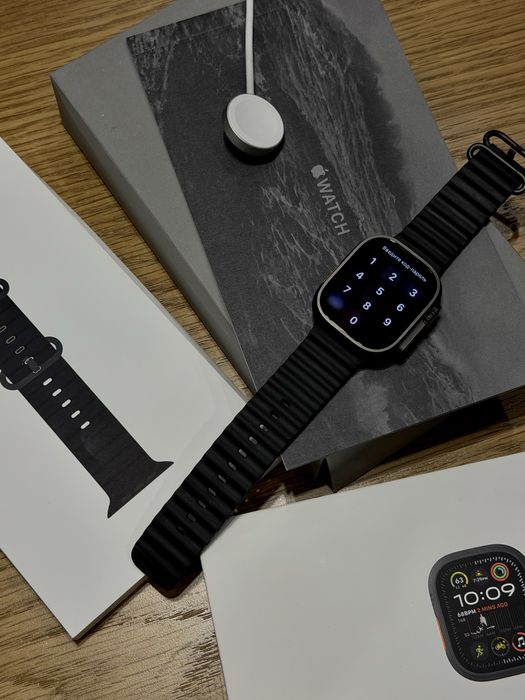 Apple Watch Ultra 2 GPS + Cellular 49 mm Black Titanium Case (MX4P3)
