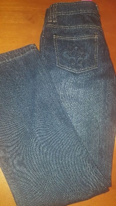 Spodnie dżinsowe dziewczęce NOWE z metką 12-13lat