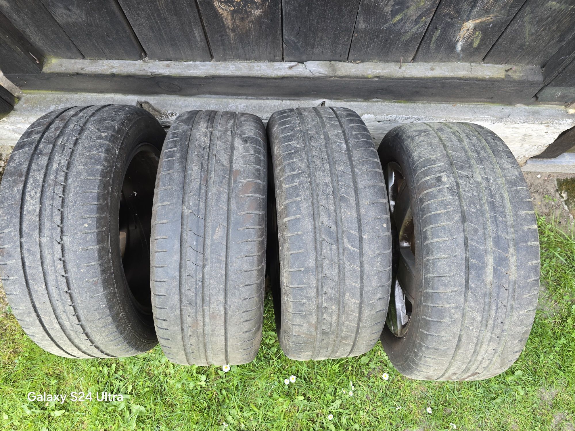 Opony letnie Goodyear komplet używane