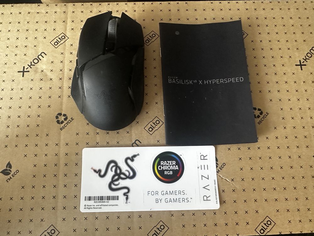Myszka gamingowa razer basilisk v3 hyperspeed