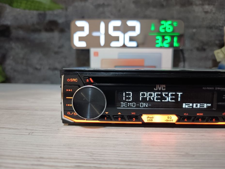 Процесорний JVC kd-r690s(Bluetooth audio)