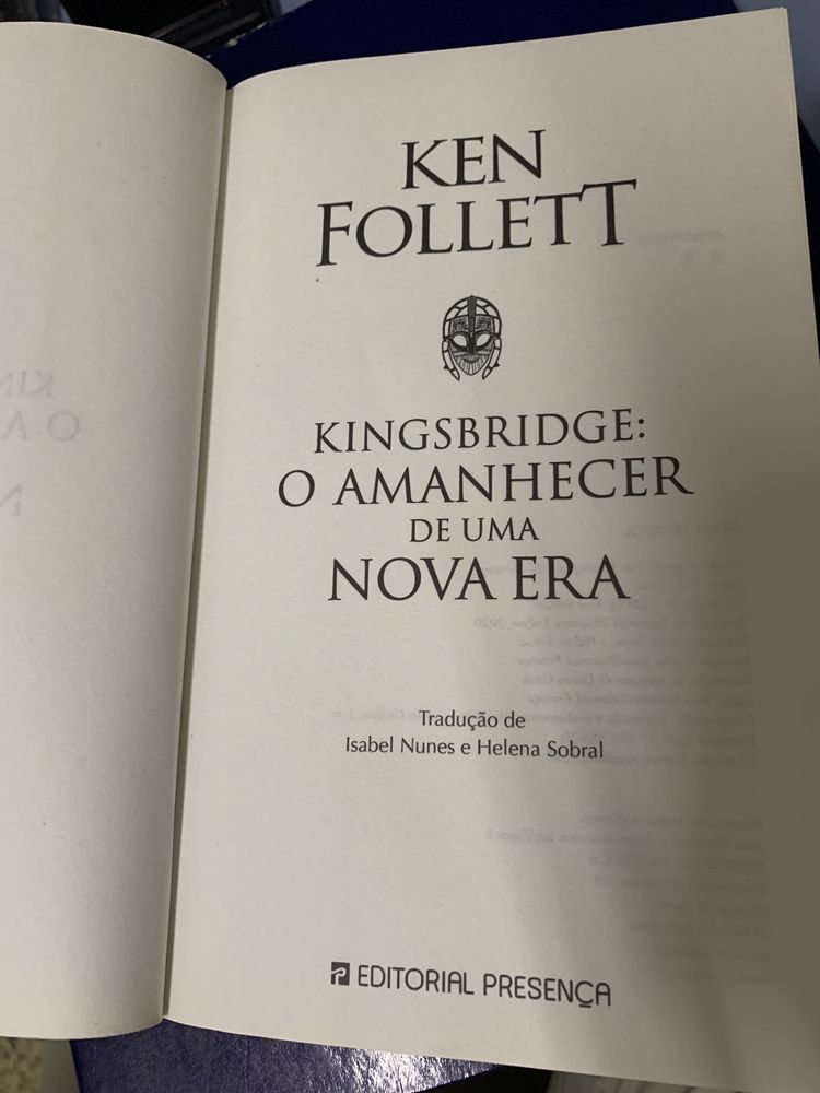 Livro Kingsbridge - O Amanhecer de uma Nova Era - Ken Follett