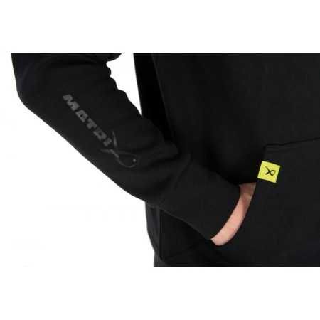Bluza Matrix 1/4 Zip Sweat Black/Lime - roz. XL