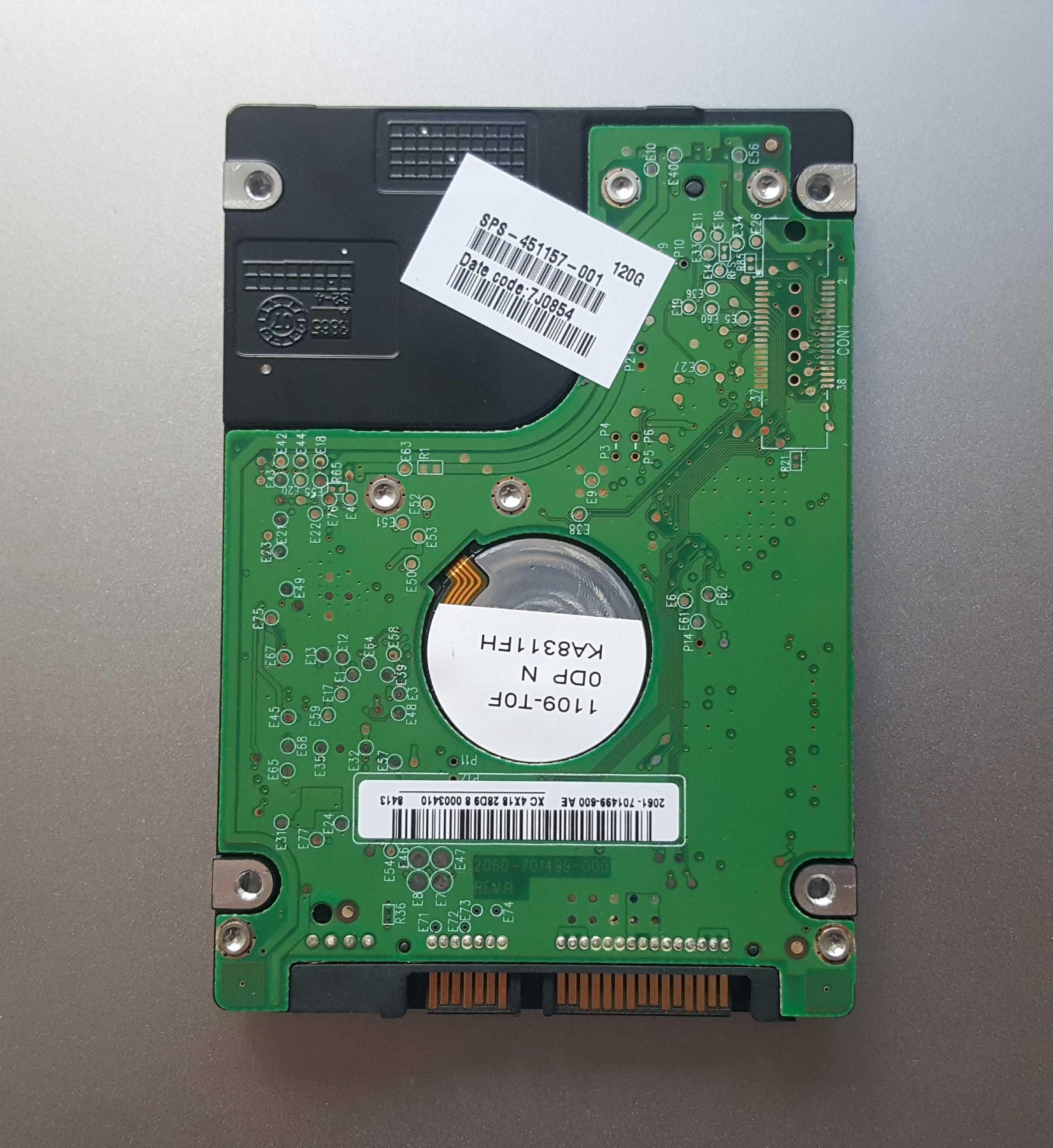 Dysk twardy HDD WD Scorpio 120GB zewnętrzny, laptop