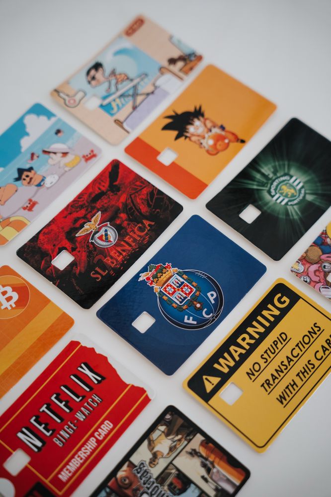 Stickers para Cartões Multibanco – NOVOS | Vários modelos