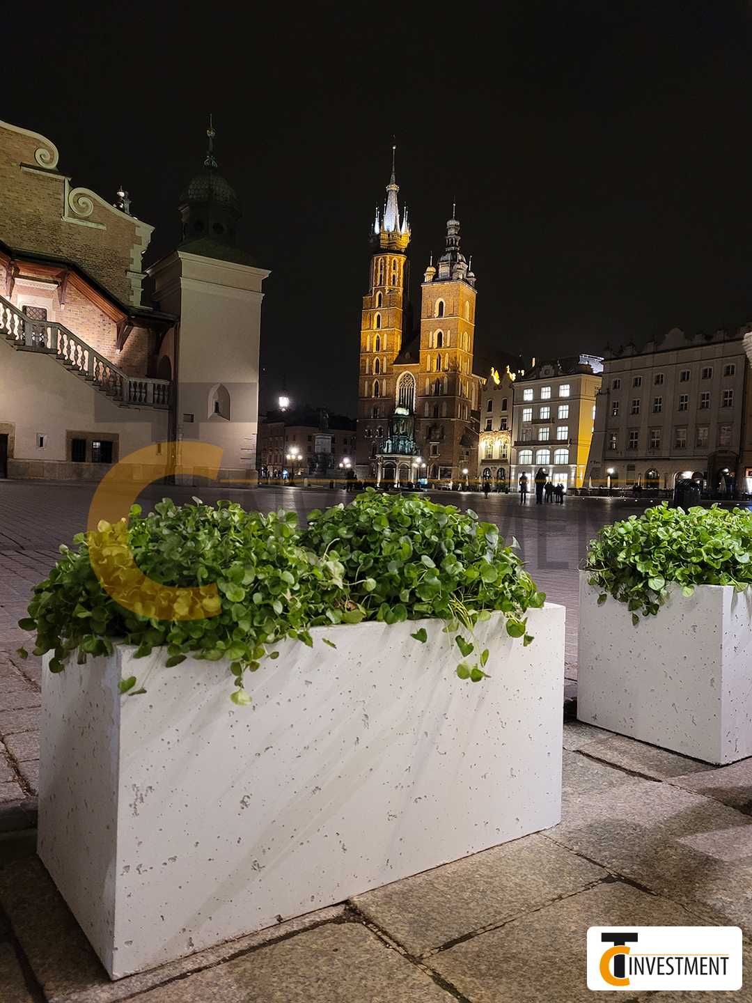 Doniczka donica betonowa ogrodowa BETON ARCHITEKTONICZNY RÓŻNE WYMIARY