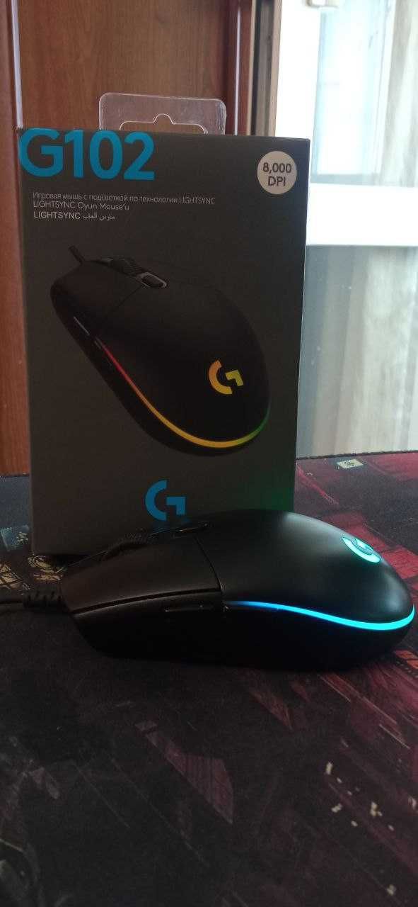 Миша Logitech G102 Lightsync USB Black
