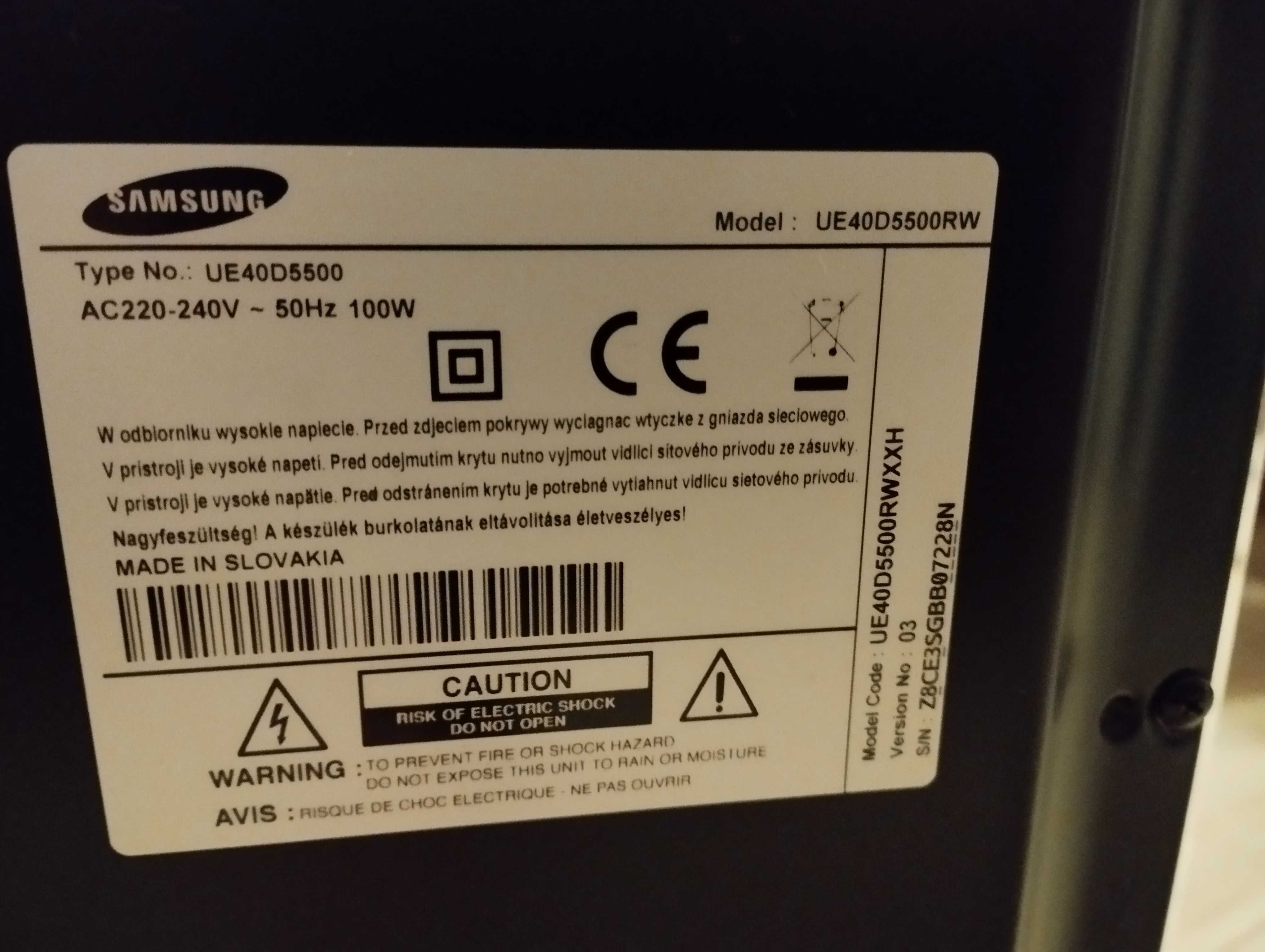 Telewizor Samsung UE40D5500