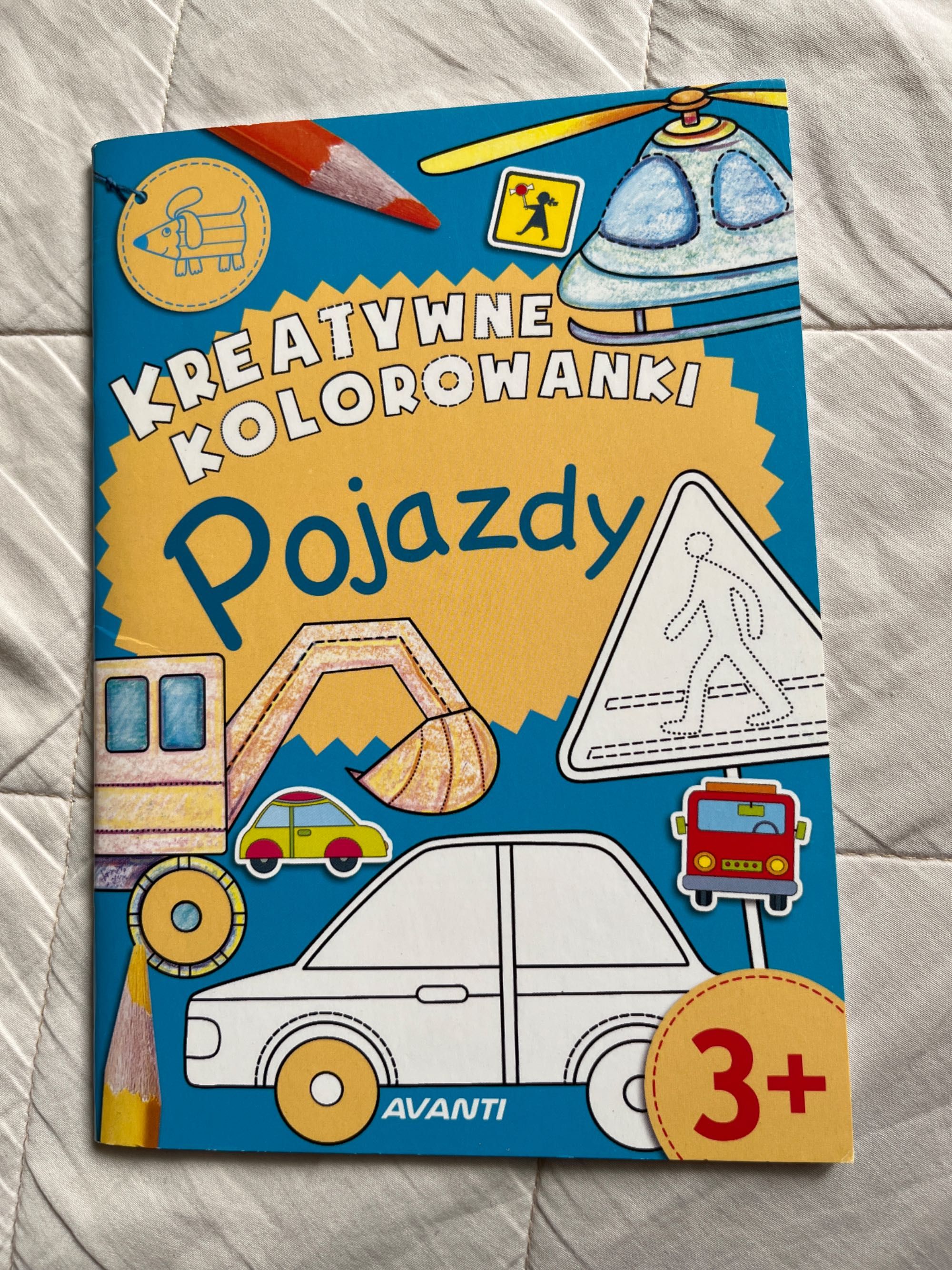 Kreatywne kolorowanki Pojazdy. Nowa