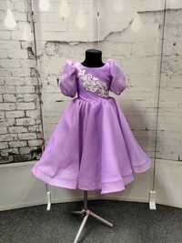 Випускна сукня плаття платье садочок 5-7 років лаванда фіолет