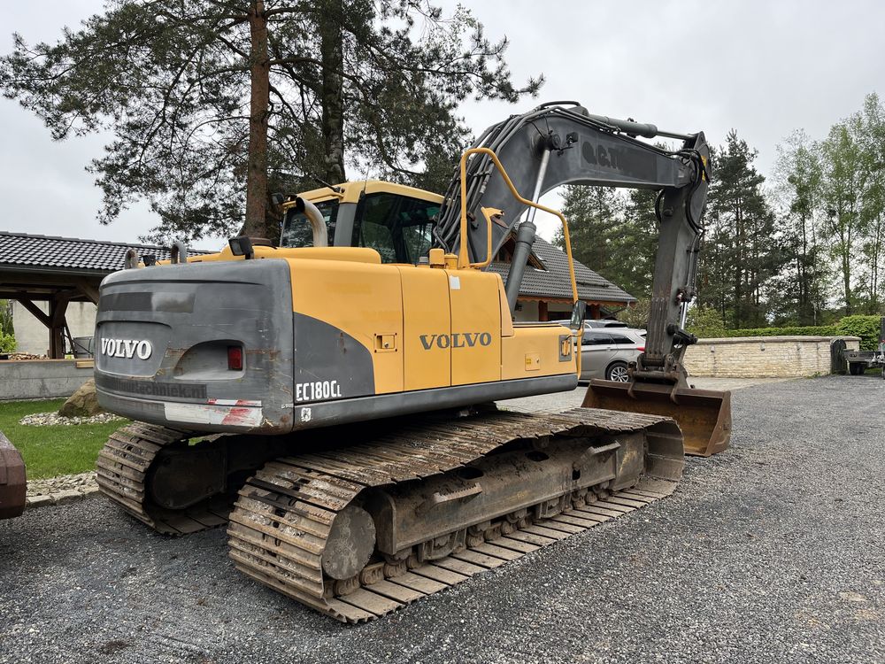 volvo ec 180 koparka gąsienicowa błotniak z holandii