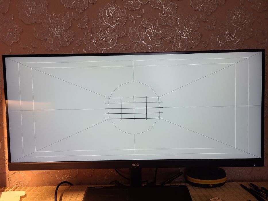 Ігровий монітор AOC U34G3XM (34", 144Hz, UWQHD) - Ідеал, Чек